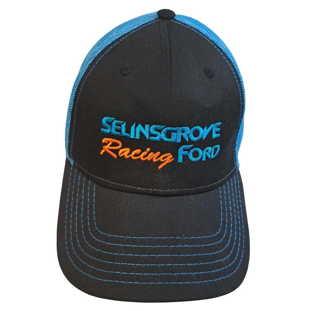 OTTO Selinsgrove Racing Ford Trucker Hat Cap Mesh Snapback‎ Blue Black OSFM